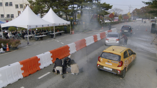 겨울철 폭설 대응 민관군 합동훈련 모습