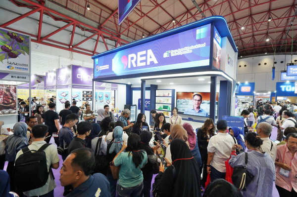 자카르타 국제식품박람회 한국관 전경