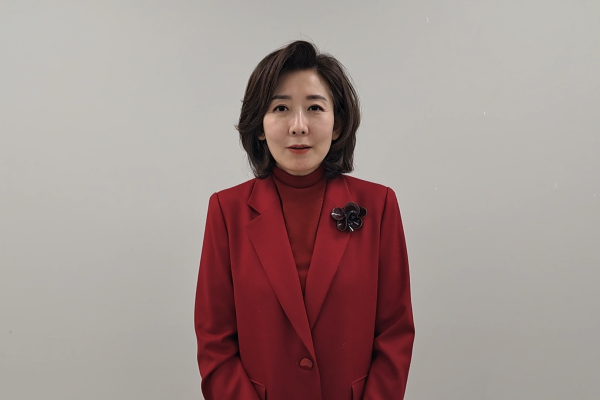 축하메세지 보낸 나경원 전 원내대표