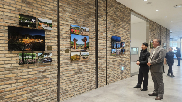 국토정보교육원 갤러리 모습