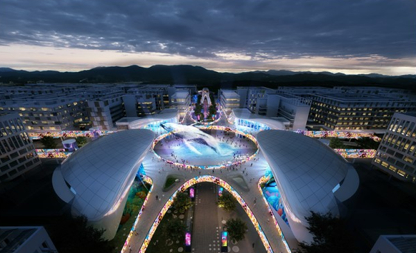 세종 국가시범도시 상징광장 조감도