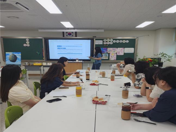 실비아 공개 수업 협의