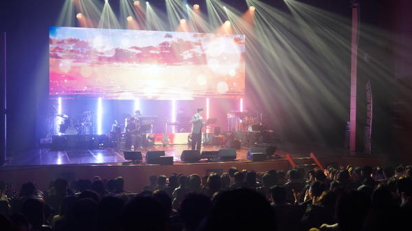 지난 12월 5일 서산시문화회관에서 진행된 2025 송년 콘서트 ‘위로’ 진행 모습