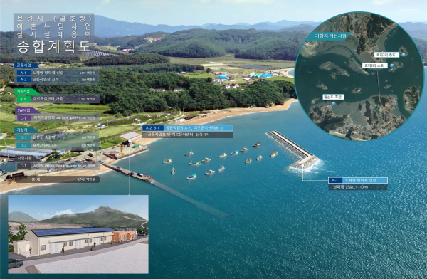 ‘열호항 어촌뉴딜300사업’ 종합계획도
