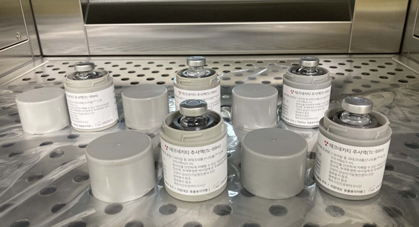 한국원자력연구원이 개발한 테크네키티 주사액