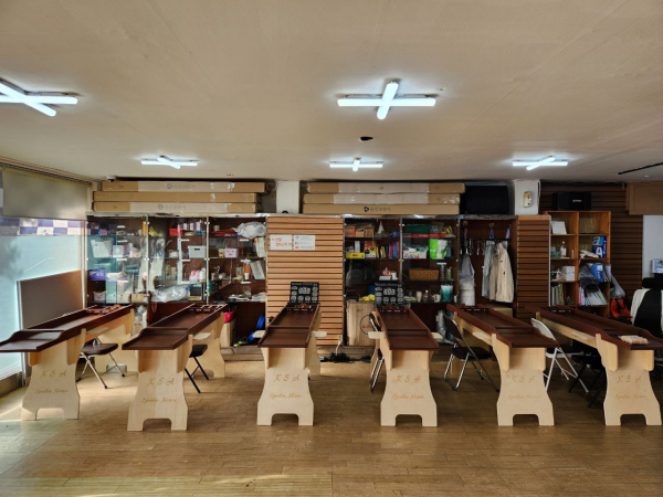 장애인 슐런팀 '대전 호크아이' 슐런장 시설 개선 사진