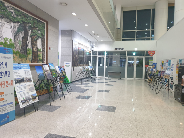 2024년 경관기록단 사진 전시회 전경