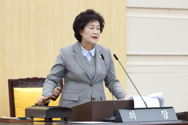 대전 동구의회 “제290회 정례회 제3차 본회의”폐회식 모습