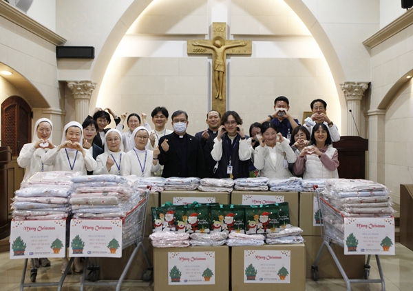 대전성모병원 입원환우 교직원 성탄선물 나눔