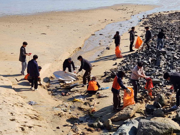 환경정화 활동 사진