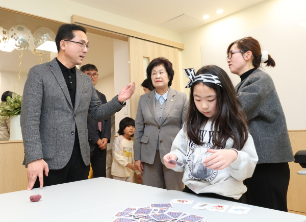 지난 6일 다함께돌봄센터 8호점 판암삼정 개소식 모습