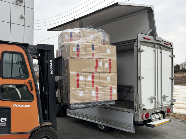 해나루한과 수출 현장 모습