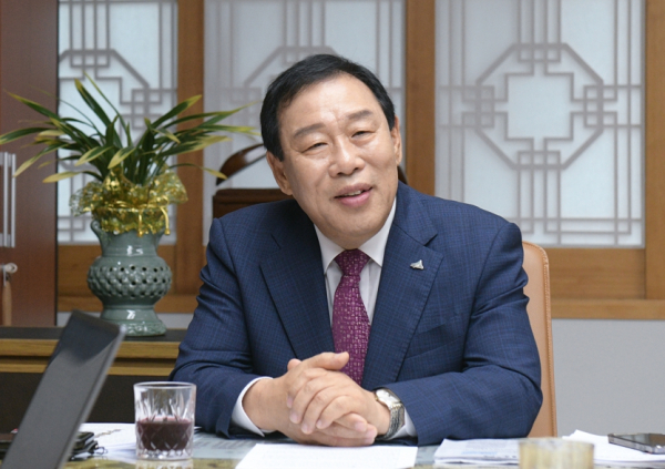 최민호 충청광역연합장(세종시장)<br>