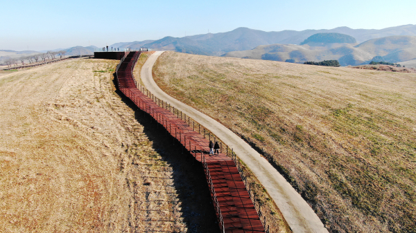 서산한우목장길 전경