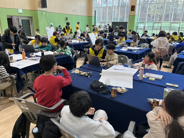 남서울대, 천안 초등생·학부모 대상 ‘AI·미디어 부트캠프’ 개최 모습