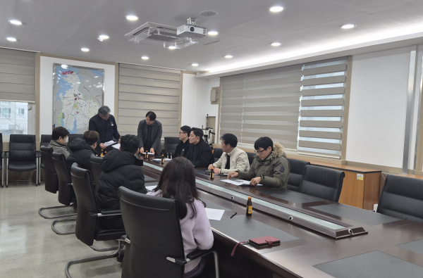 지난 9일, 서산시청 제2청사 회의실에서 열린 폐기물재활용업체와 간담회 개최