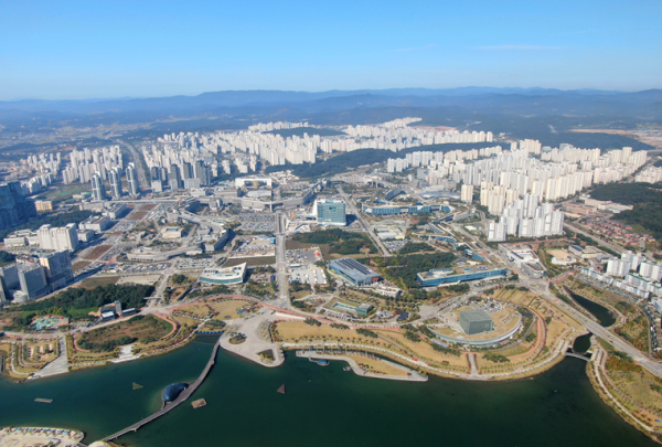 정부세종청사 전경(중앙동 포함)