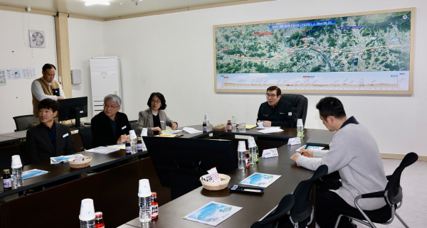 장항선 개량 2단계 철도 건설사업 현장 점검