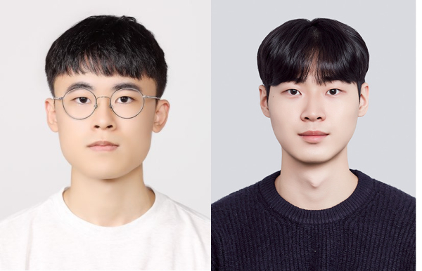 (왼쪽부터)순정연, 신성진 학생 인물 사진