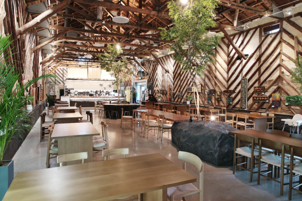 합덕백쌀카페 내부 전경