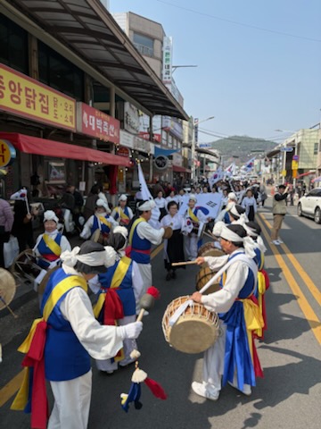 제6회 공주 3·1만세운동 재현 행사 모습