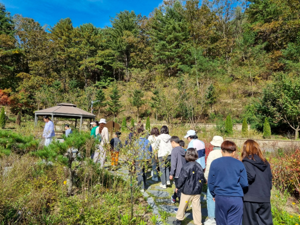정다운 숲교실 및 경계선지능인 가족캠프 운영 사진.
