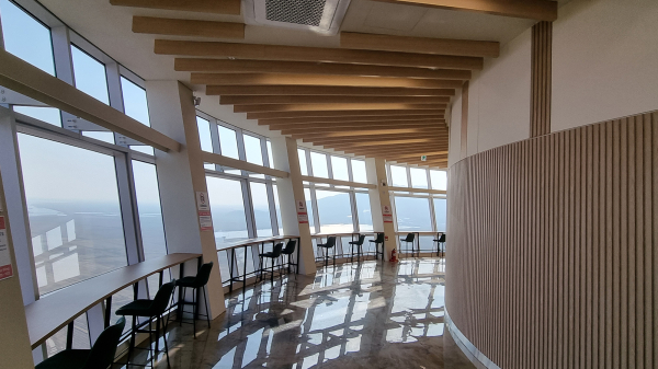 자원회수시설 주민편익·체험관광시설 모습(전망대 내부)