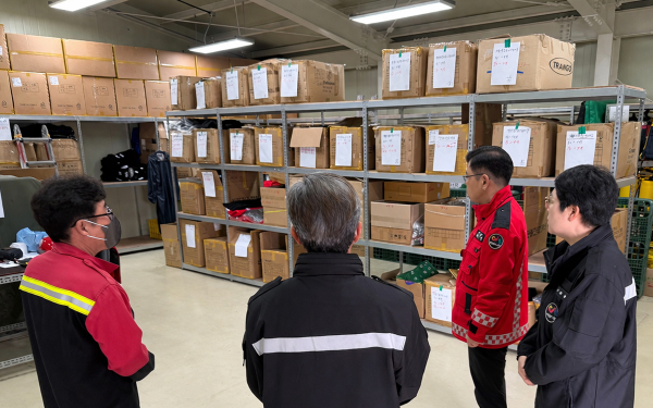 신필승 서산시 부시장이 지난 4일 서산시 산불대응센터를 방문했다.