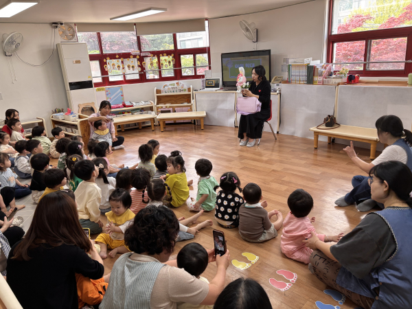 ‘찾아가는 아동학대 예방교육’ 진행 모습