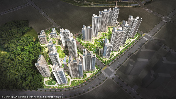 도안자이 센텀리체 통합 조감도